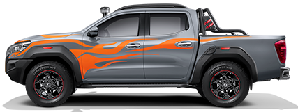 TIGER ROAR VERSION<br>A rugged, powerful, intelligent, and reliable all-terrain pickup