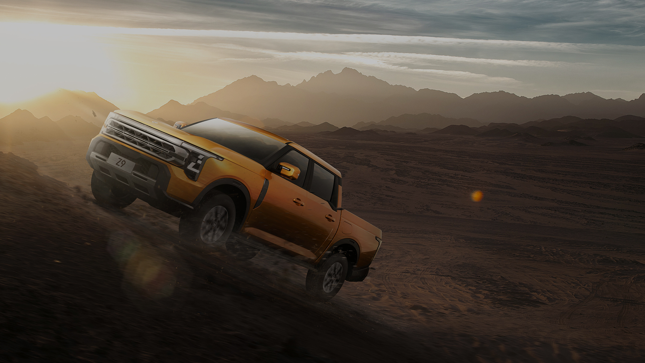 Z9-New benchmark for versatile off-road mid to large pickup truck